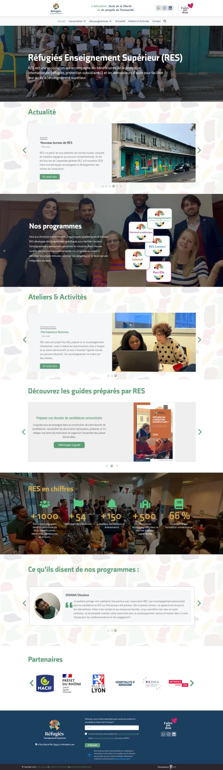 Deployment 02: Réfugiés Enseignement Supérieur (RES)